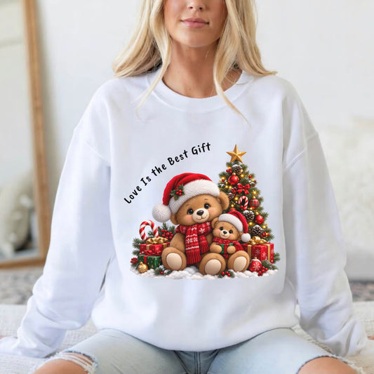 Little Bears, Big Christmas Magic – 3D Teddy Bear Christmas Sweatshirt #BB0038