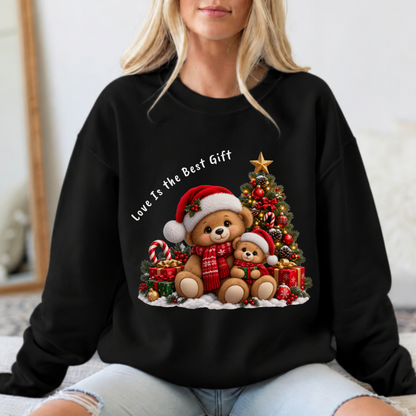 Little Bears, Big Christmas Magic – 3D Teddy Bear Christmas Sweatshirt #BB0038